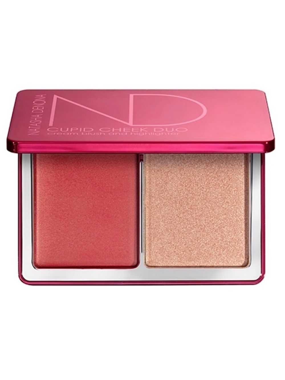 New! Natasha Denona Cupid Cheek Duo - Cream Blush & Highlighter - Picture 1 of 5